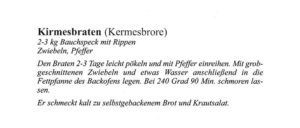 Kirmesbraten