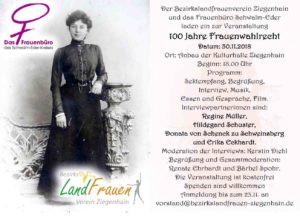 100 Jahre Frauenwahlrecht