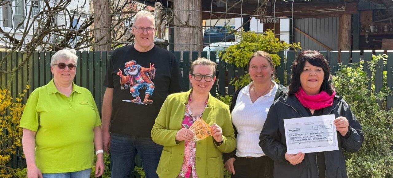 OV Sachsenhausen – Spenden Übergabe in Sebbeterode